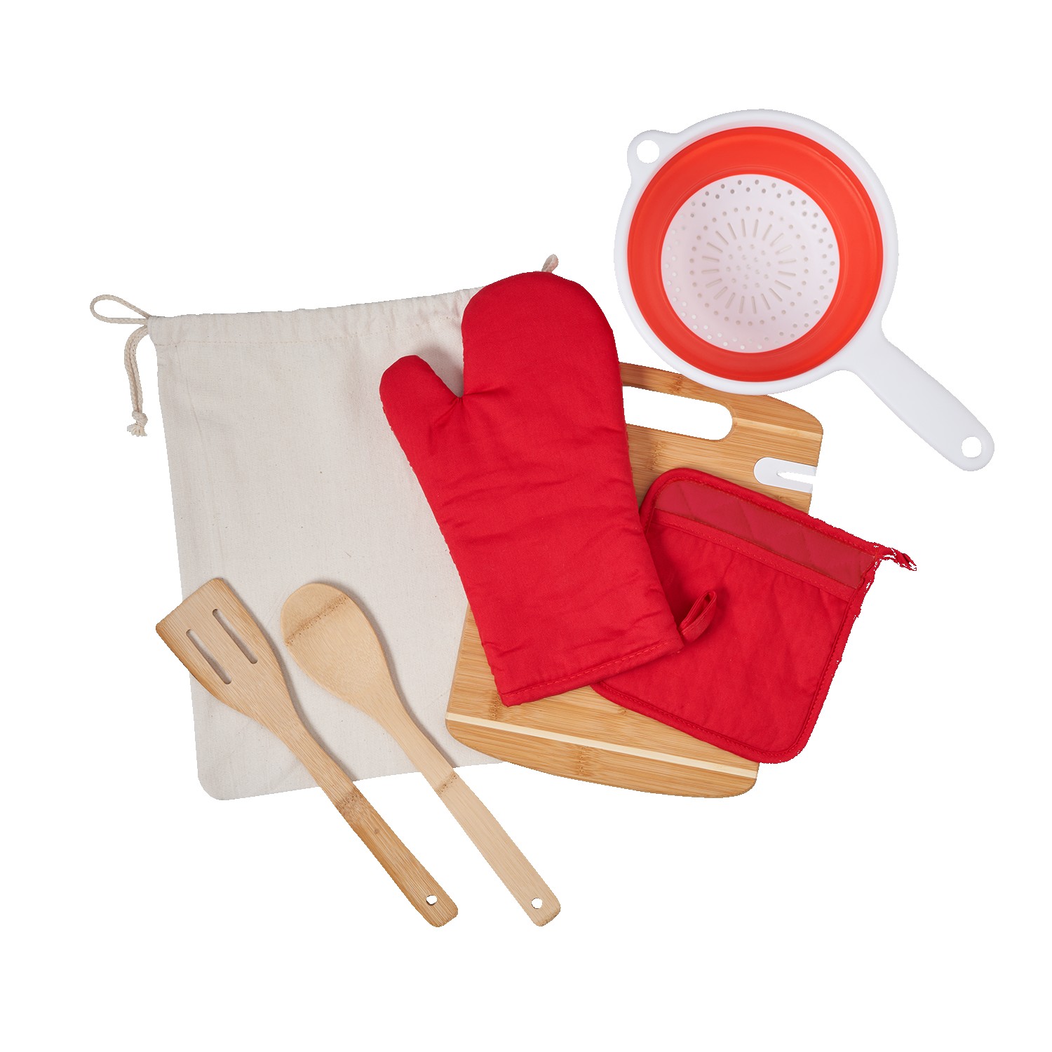 Picture of Deluxe Silicone & Bamboo Kitchen Kit