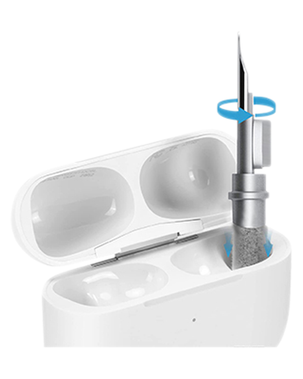 Picture of 3-in-1 Earbud Cleaning Pen Stylus.