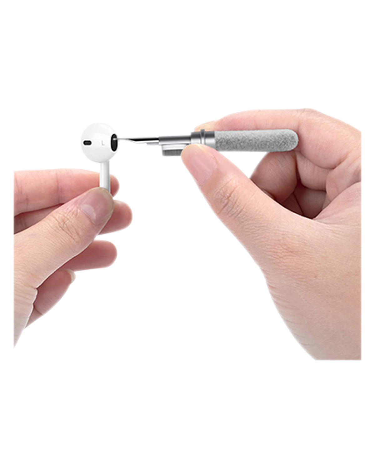 Picture of 3-in-1 Earbud Cleaning Pen Stylus.