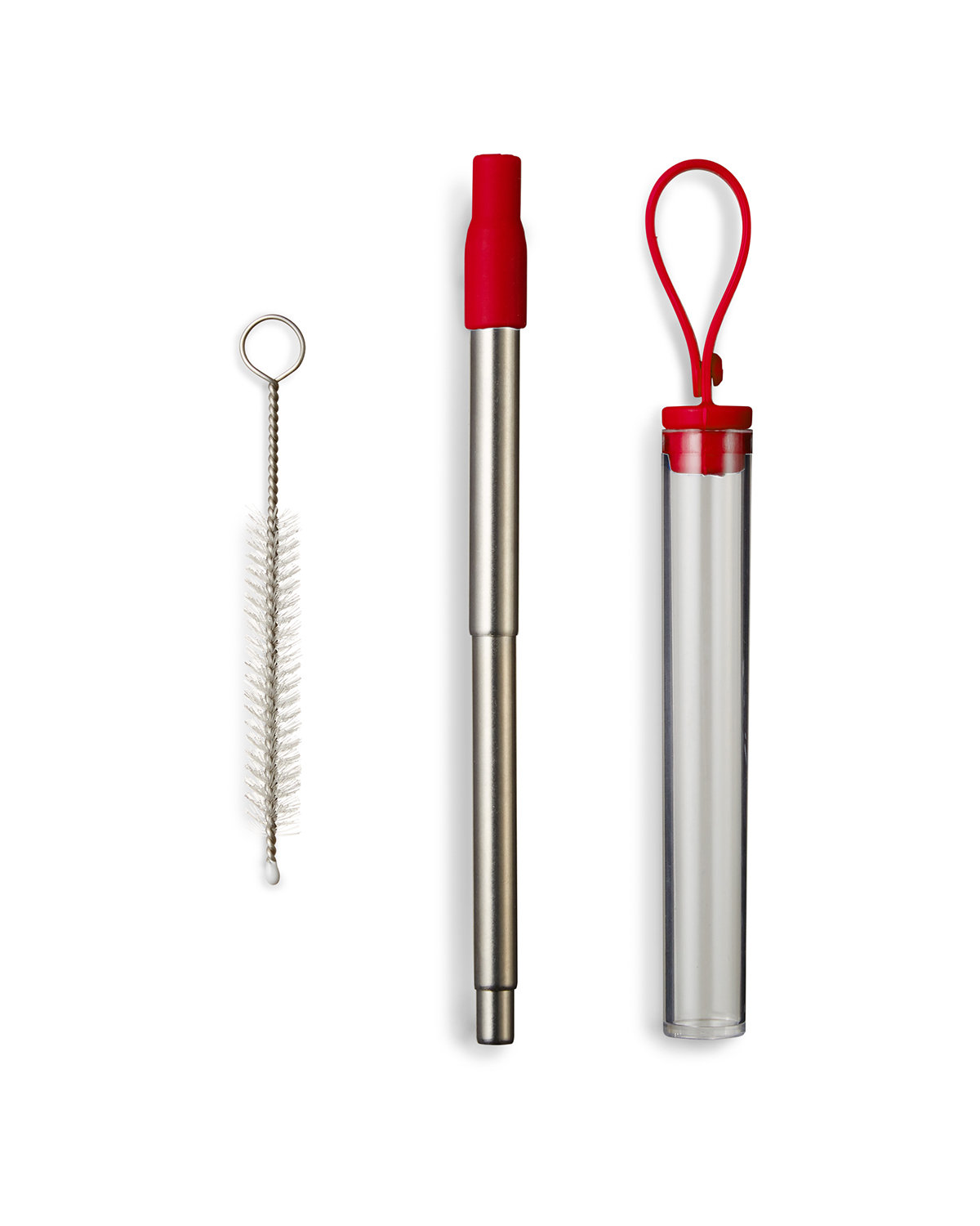 Picture of Festival Telescopic Reusable Drinking Straw Kit.