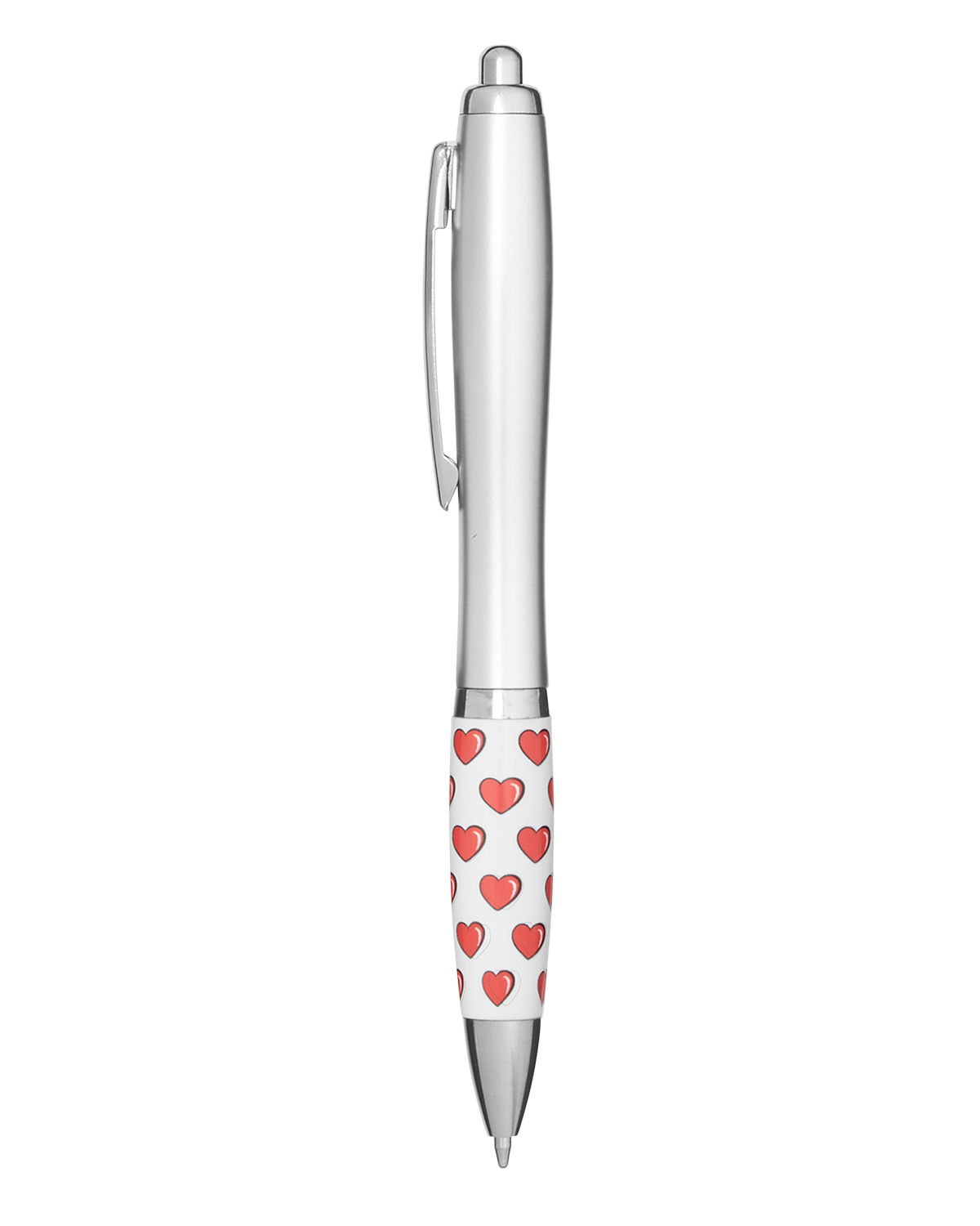 Picture of Valentine & Heart Health Recycled ABS Ballpoint Pen.