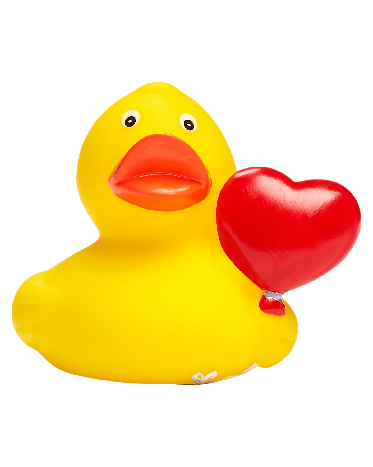 Picture of Heart Rubber Duck.