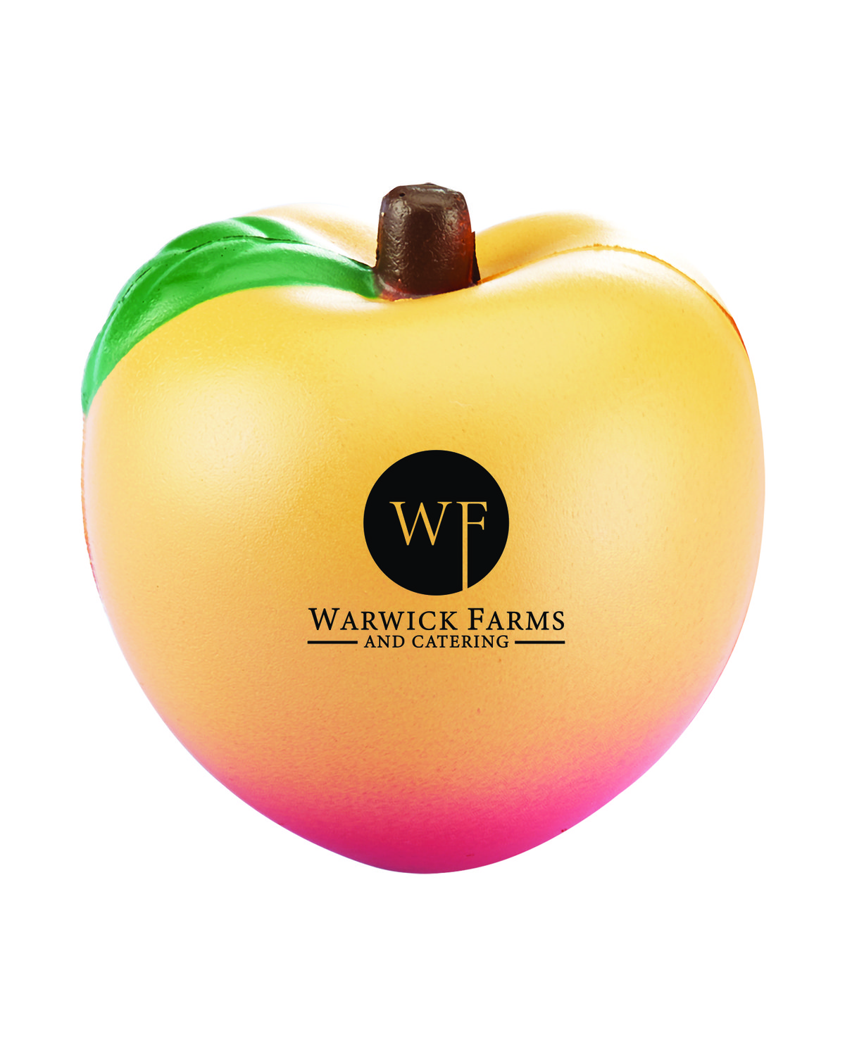 Picture of Peach Shape Stress Ball.