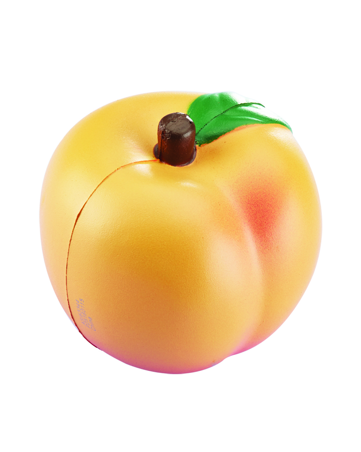 Picture of Peach Shape Stress Ball.