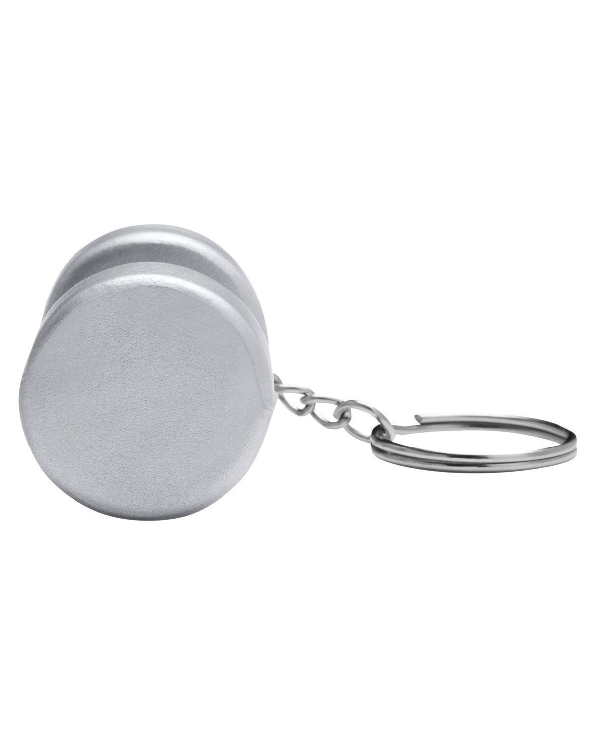 Picture of Dumbbell Shape Stress Ball Keychain.