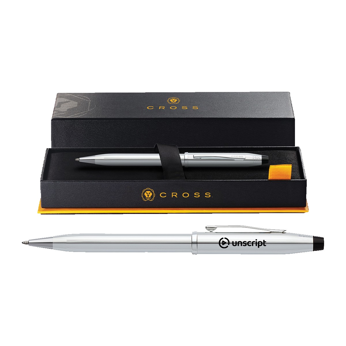 Picture of Cross® Century II Lustrous Chrome Pen, Full Color Digital