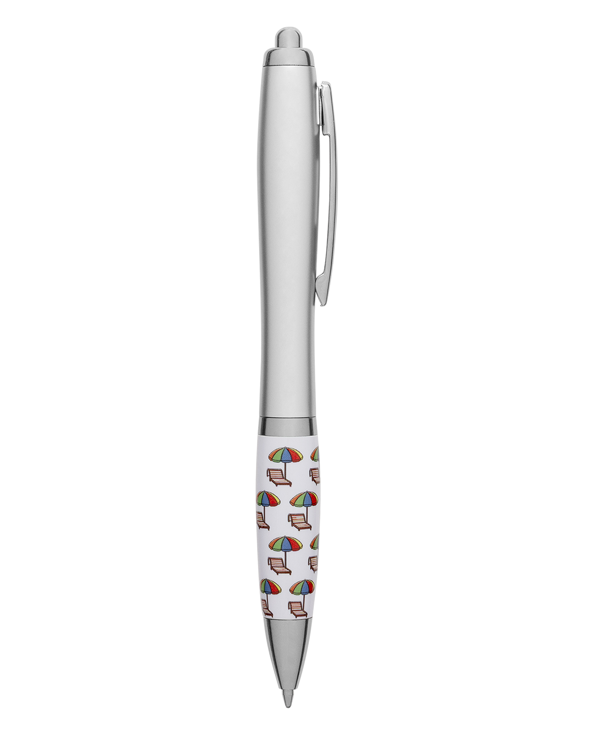 Picture of Vacation Theme Recycled ABS Ballpoint Pen.