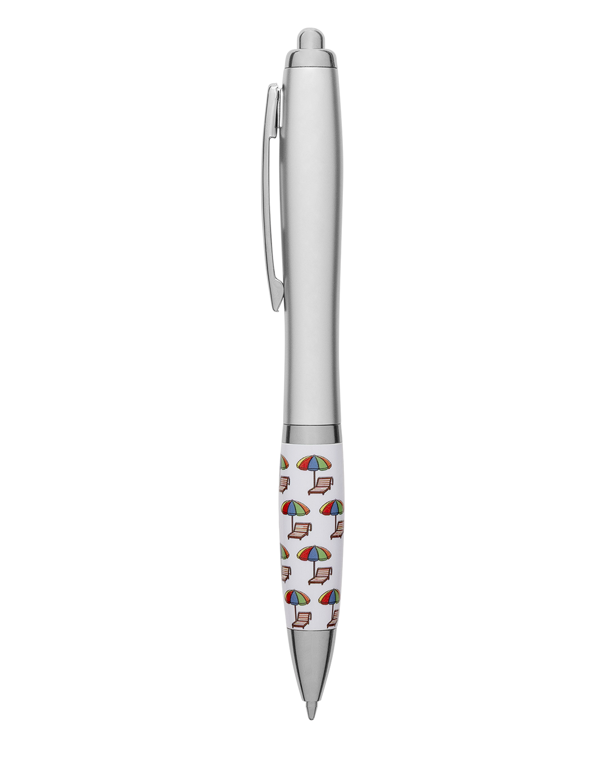 Picture of Vacation Theme Recycled ABS Ballpoint Pen.