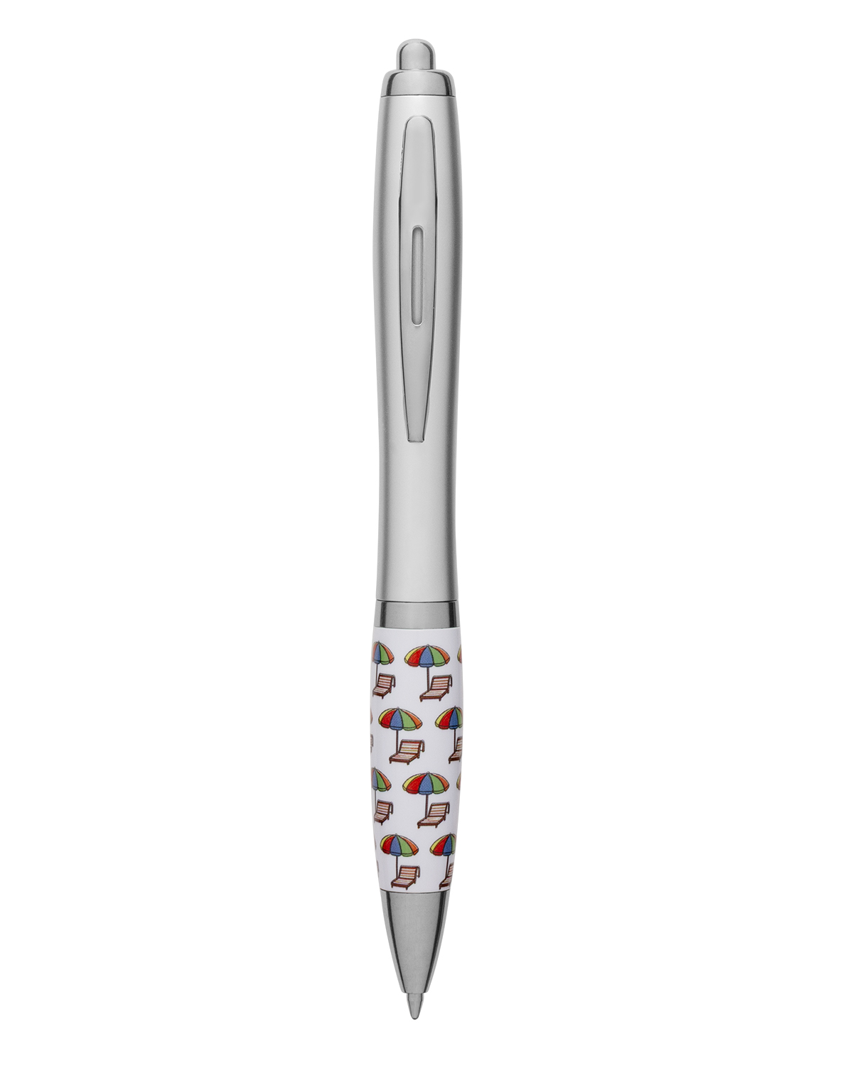 Picture of Vacation Theme Recycled ABS Ballpoint Pen.