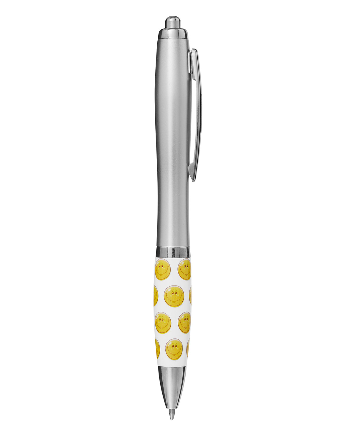 Picture of Smiley Happy Face Recycled ABS Ballpoint Pen.