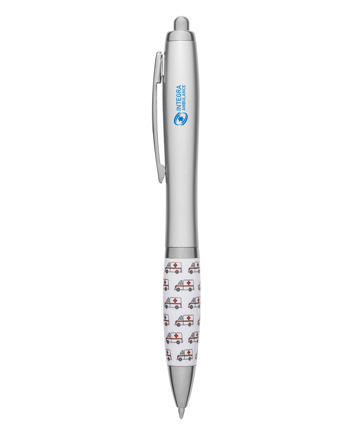 Picture of Healthcare First Responder Ambulance Recycled ABS Ballpoint Pen.