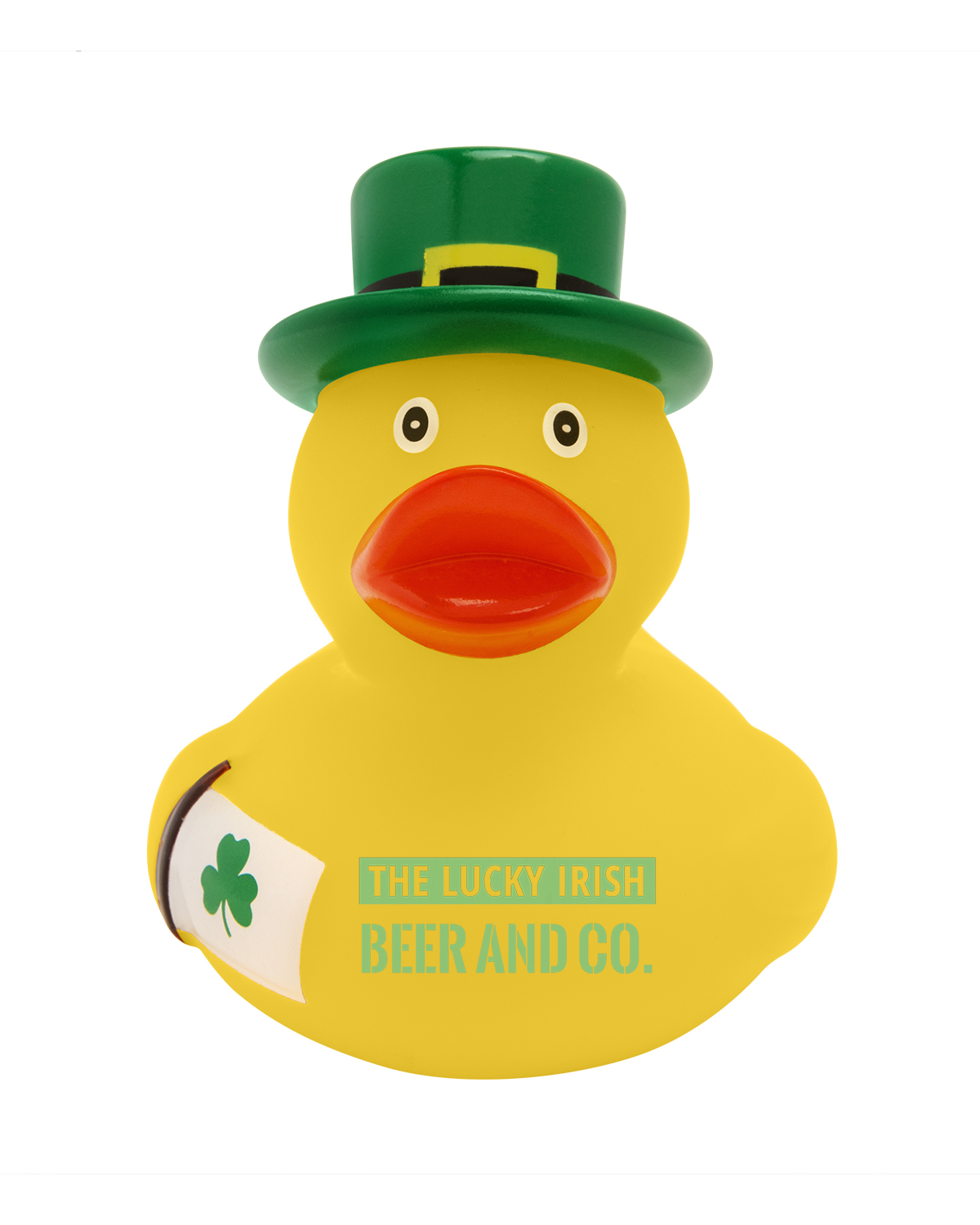 Picture of St. Patrick's Day Rubber Duck.