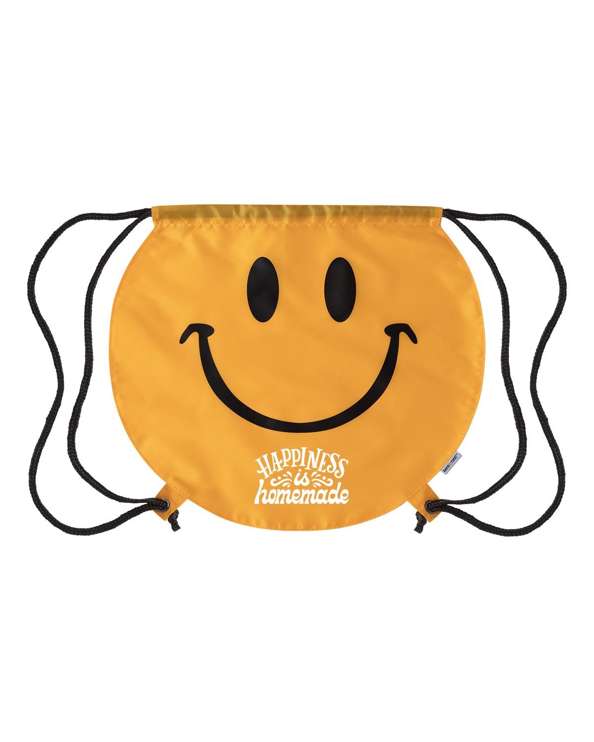 Picture of Smiley Face Drawstring Bag.