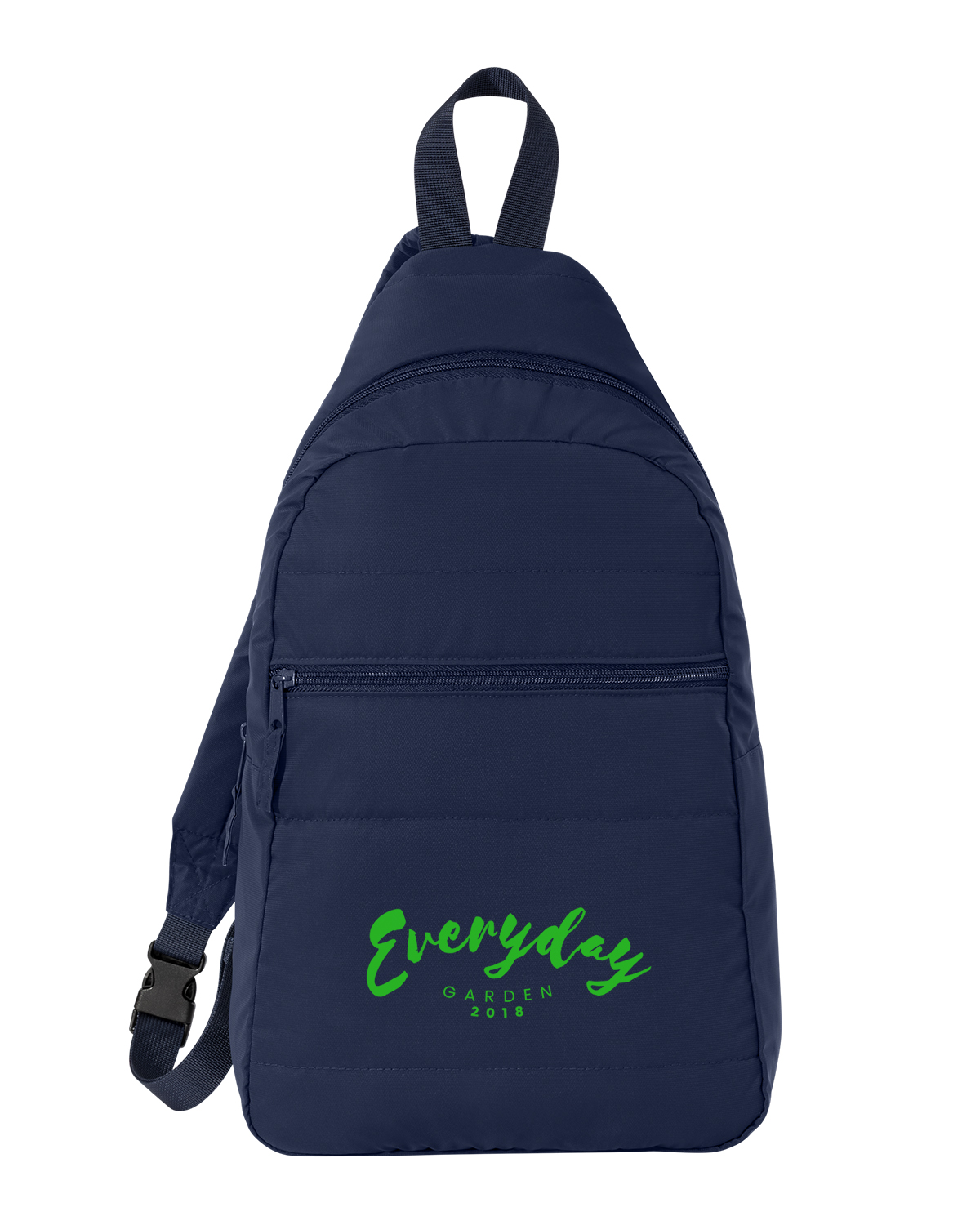 Picture of Eco Friendly Quilted Sling Backpack.