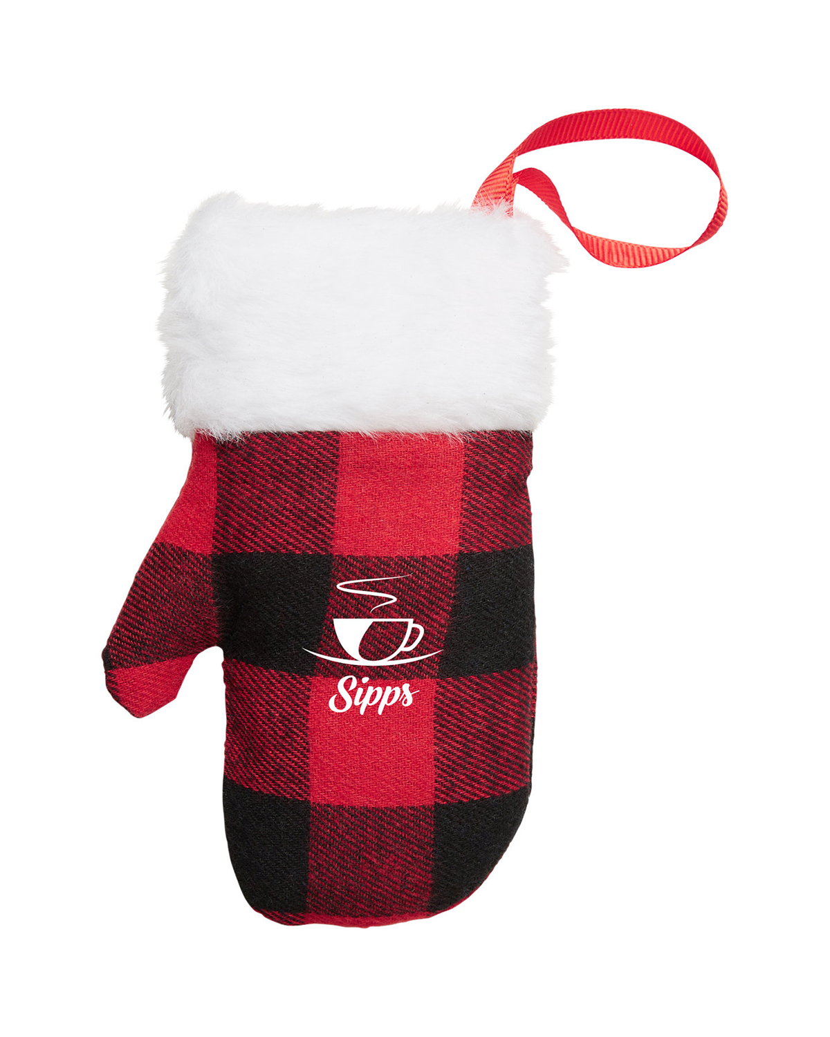 Picture of Mitten Holiday Christmas Ornament.
