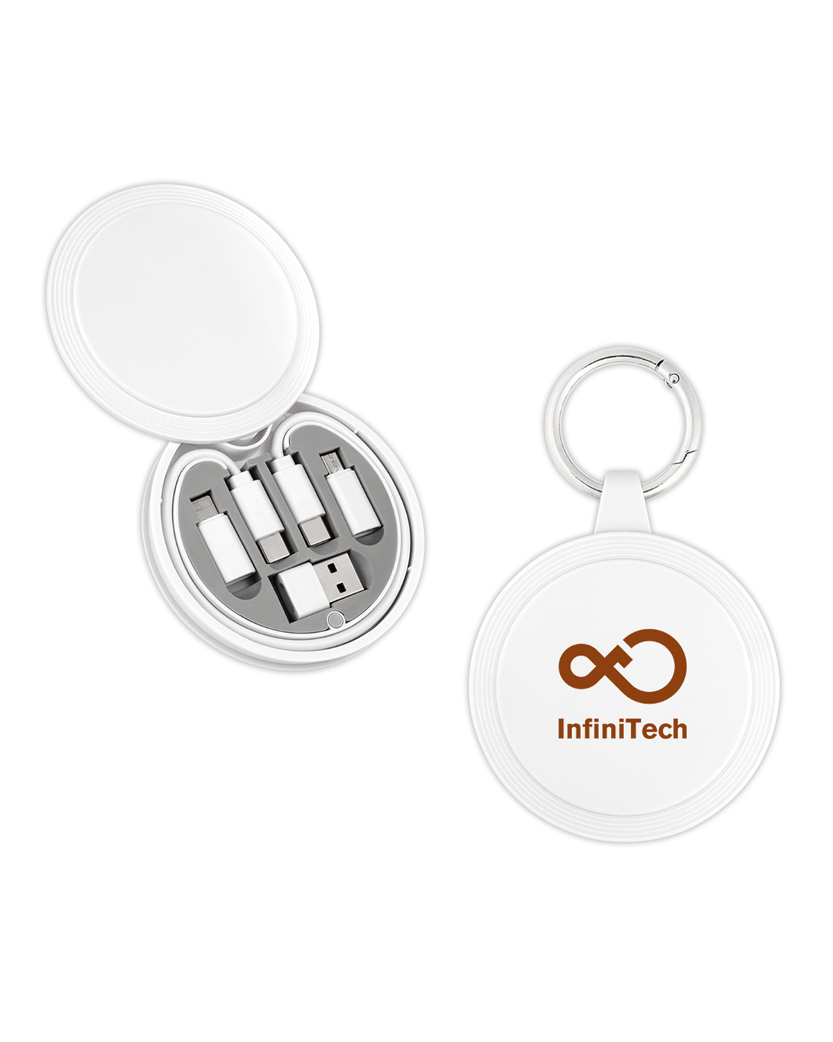 Picture of 60W Eco Charging Cable Kit Keychain.