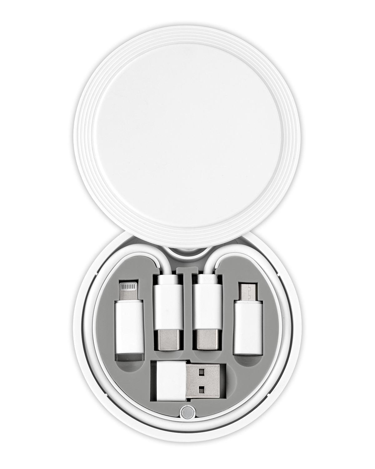 Picture of 60W Eco Charging Cable Kit Keychain.