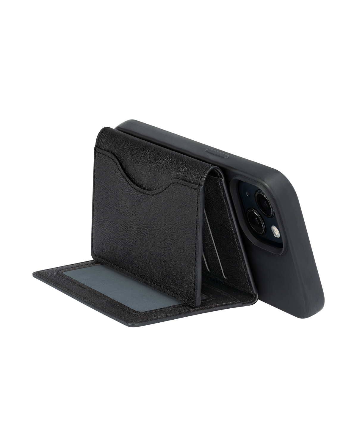 Picture of Eco Magnetic Tri Fold Wallet & Stand.