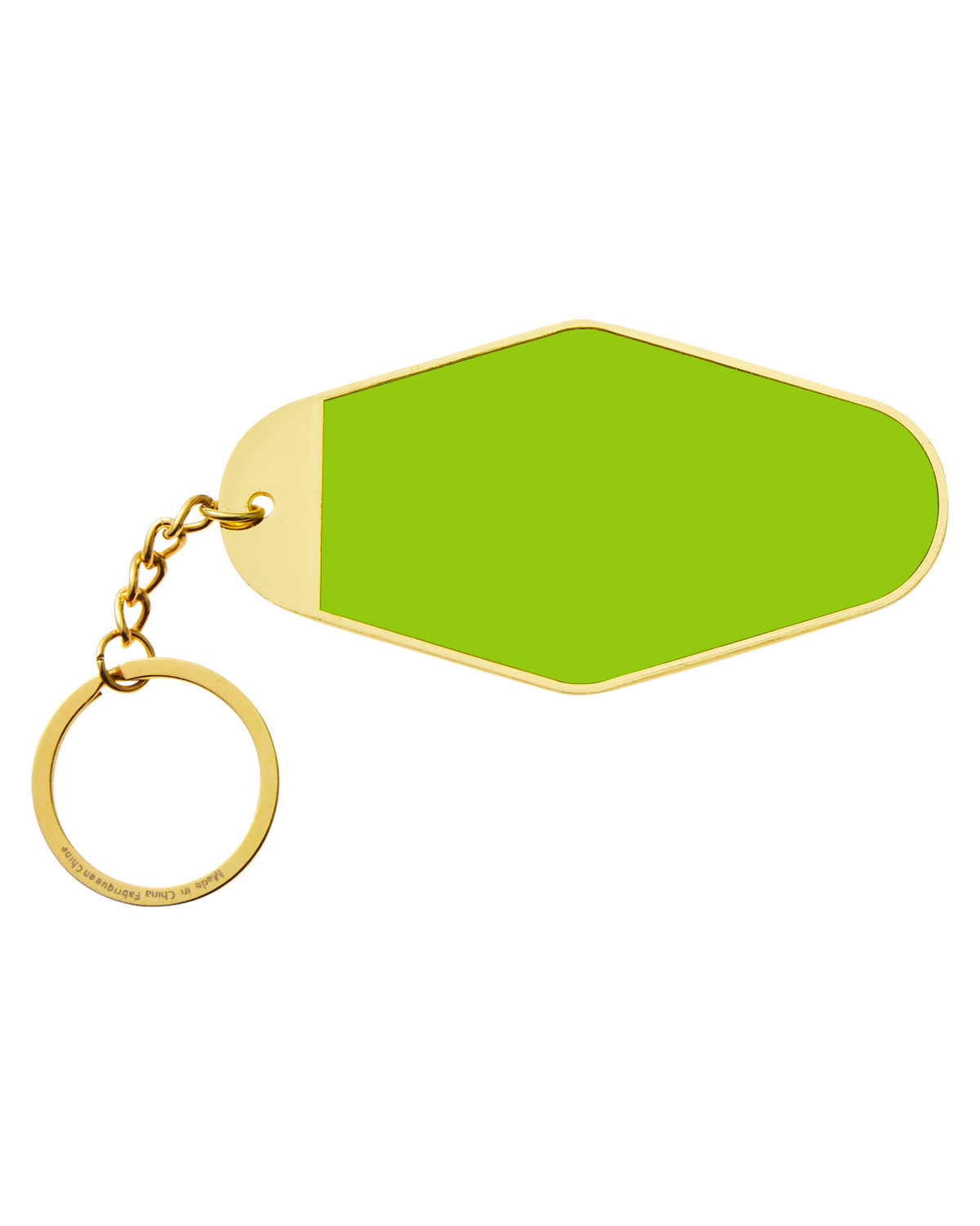 Picture of Earth Day Globe Metal Keychain.