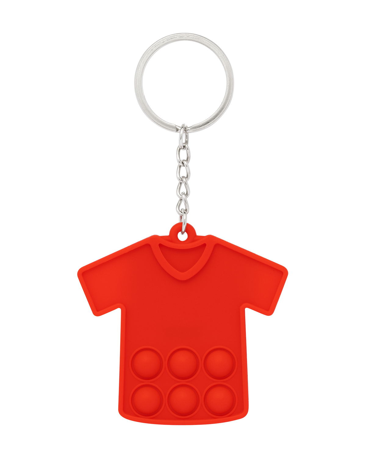 Picture of Eco T-Shirt Sports Jersey Push Pop Bubble Keychain.