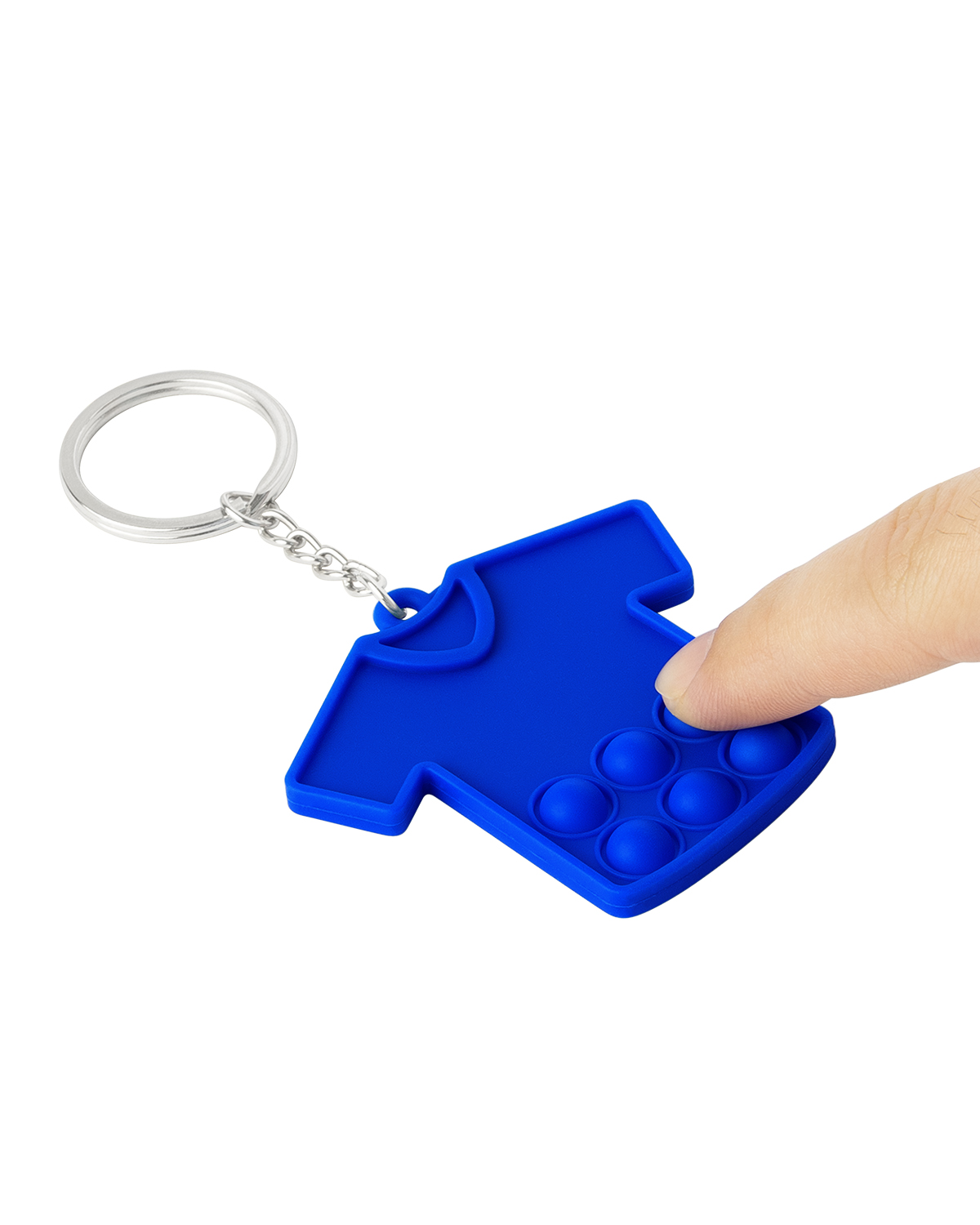 Picture of Eco T-Shirt Sports Jersey Push Pop Bubble Keychain.