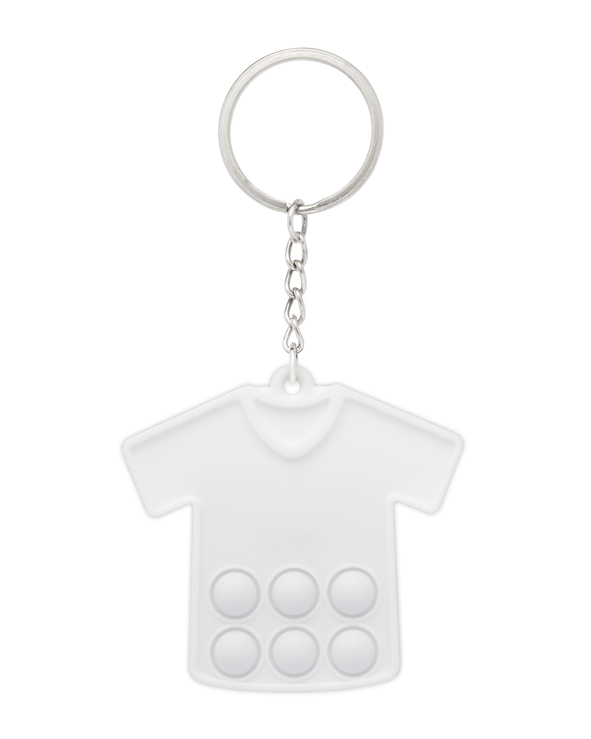 Picture of Eco T-Shirt Sports Jersey Push Pop Bubble Keychain.