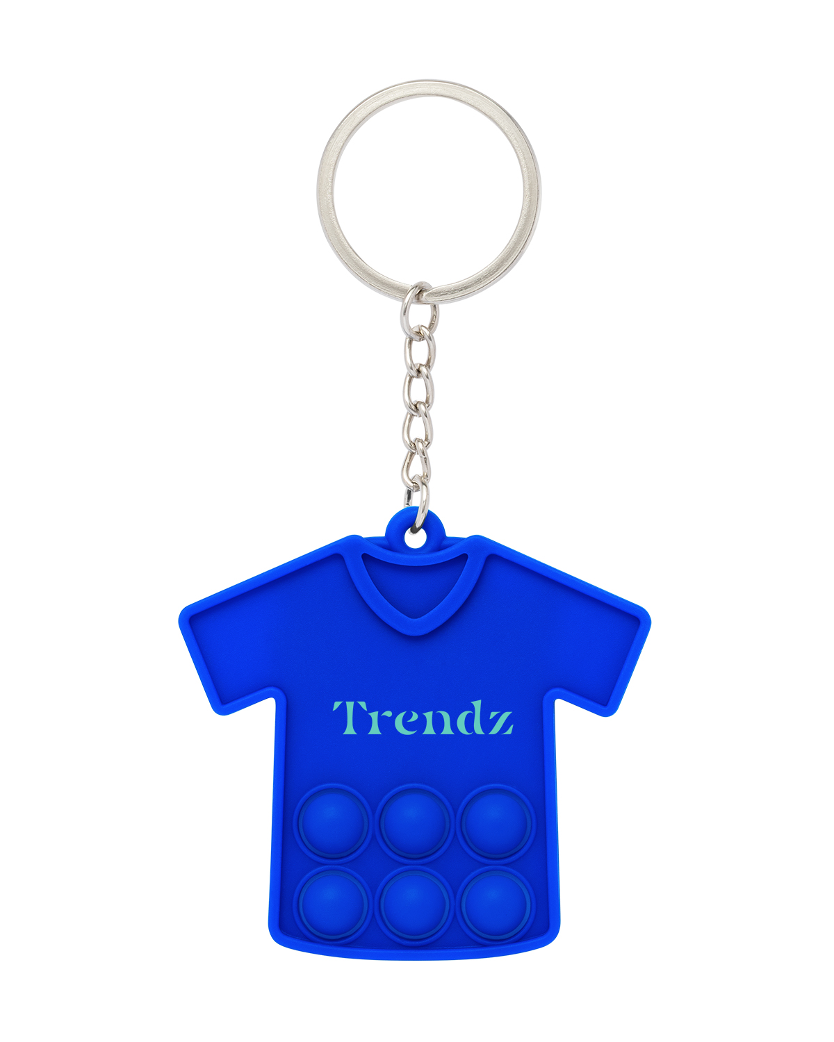 Picture of Eco T-Shirt Sports Jersey Push Pop Bubble Keychain.