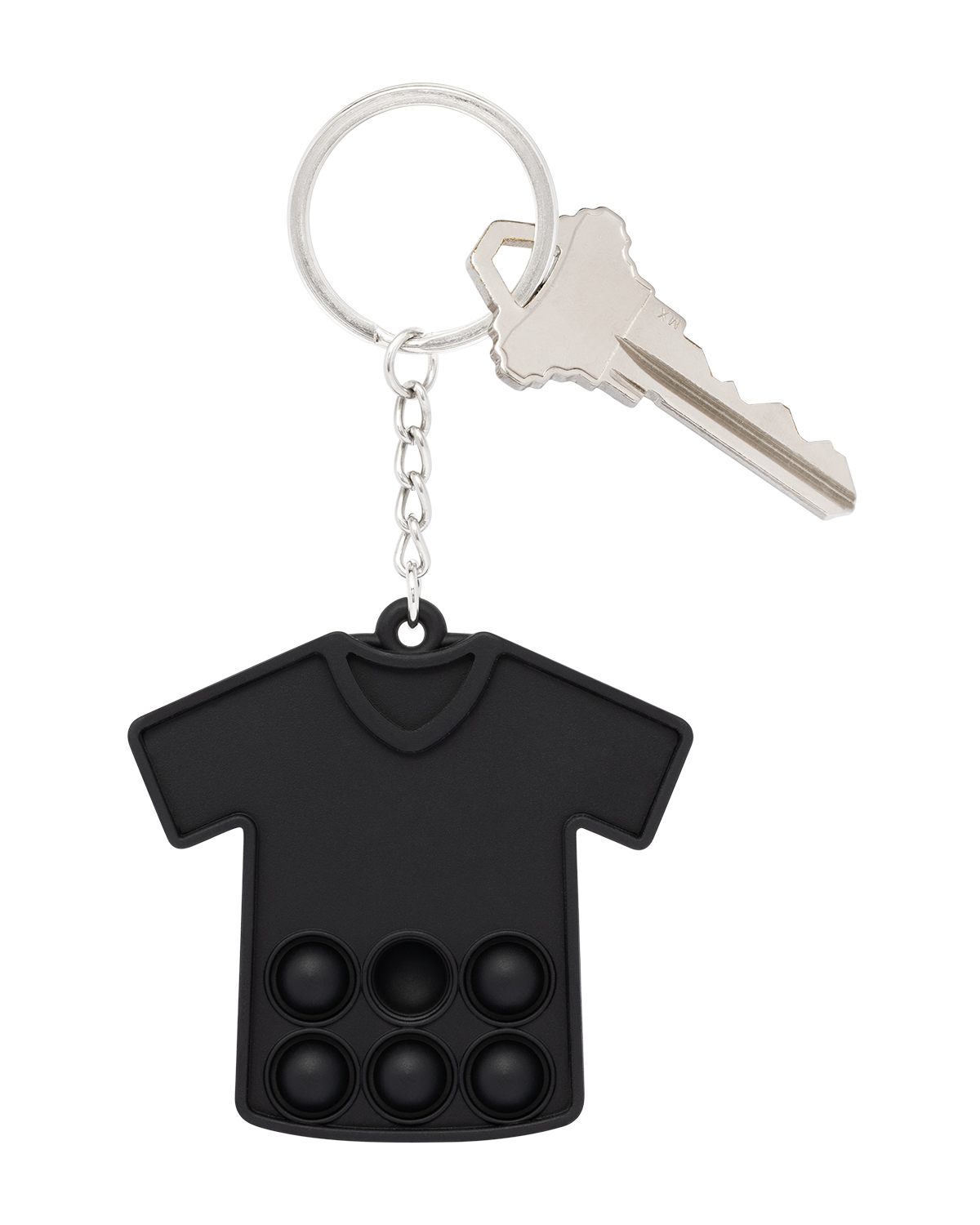 Picture of Eco T-Shirt Sports Jersey Push Pop Bubble Keychain.