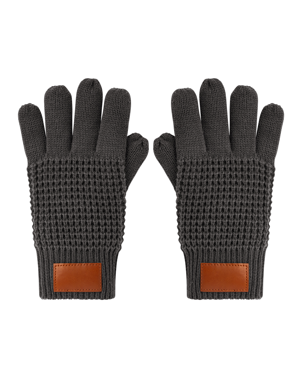 Picture of Waffle Knit Gloves.