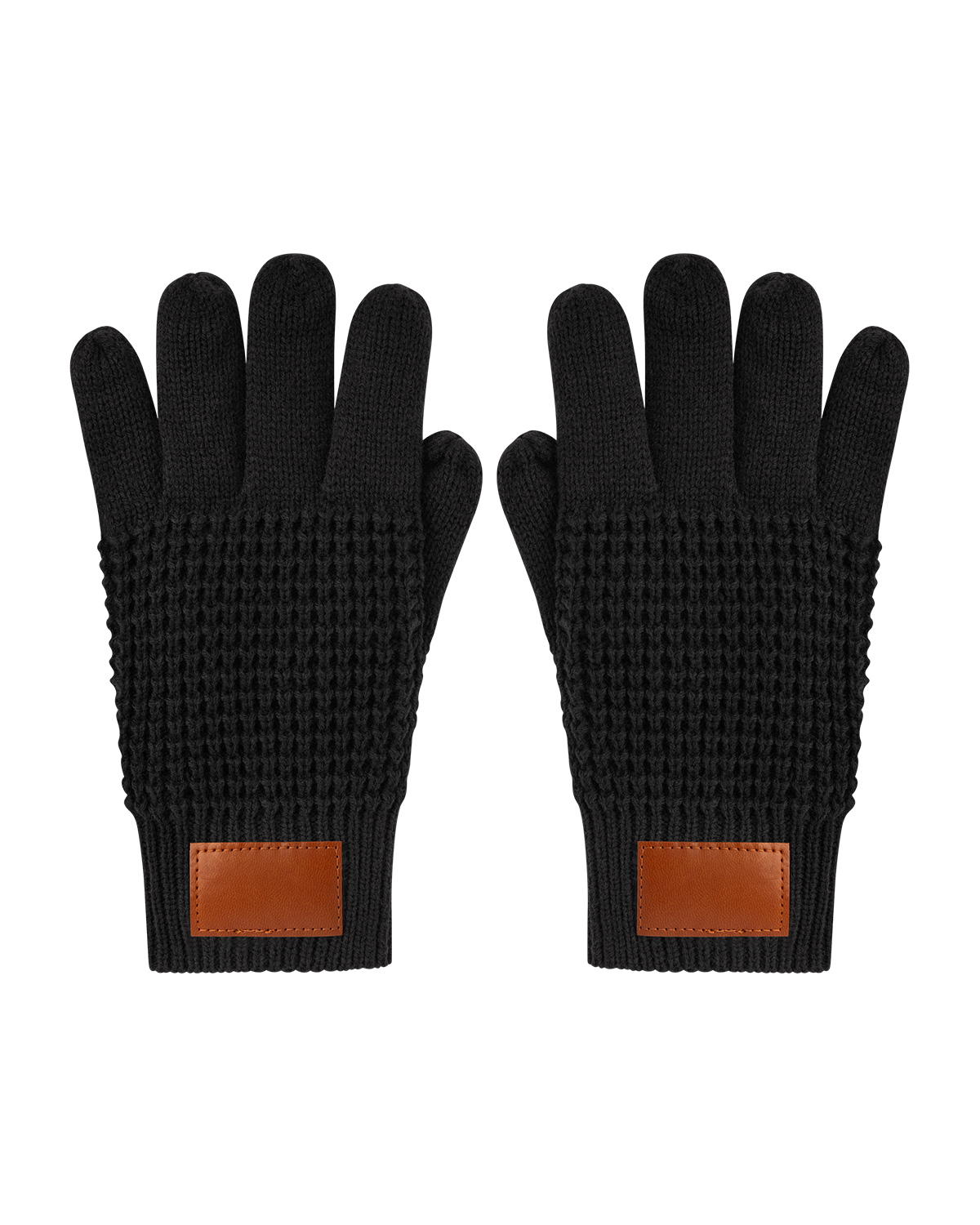Picture of Waffle Knit Gloves.