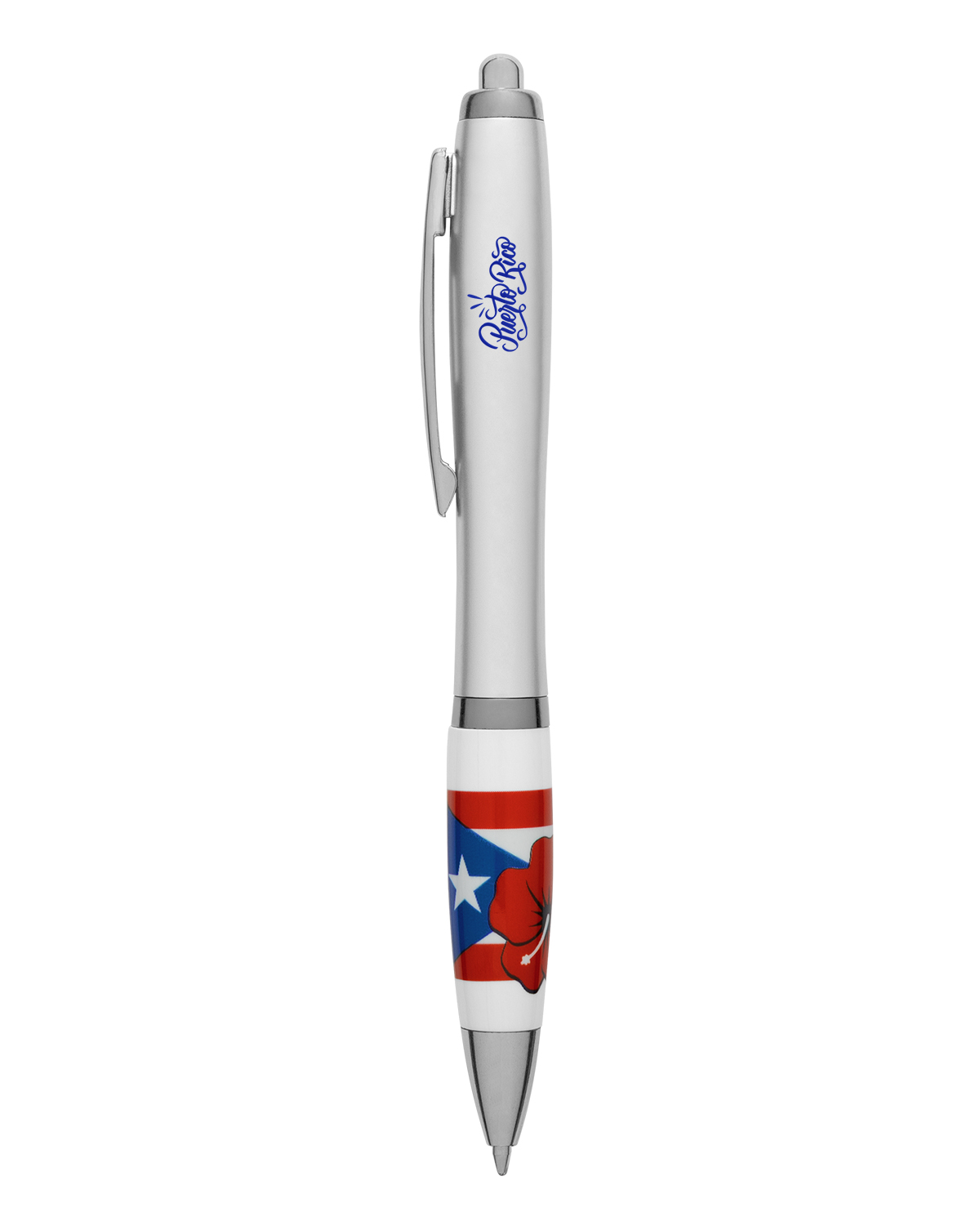 Picture of Puerto Rico Recycled ABS Ballpoint Pen.