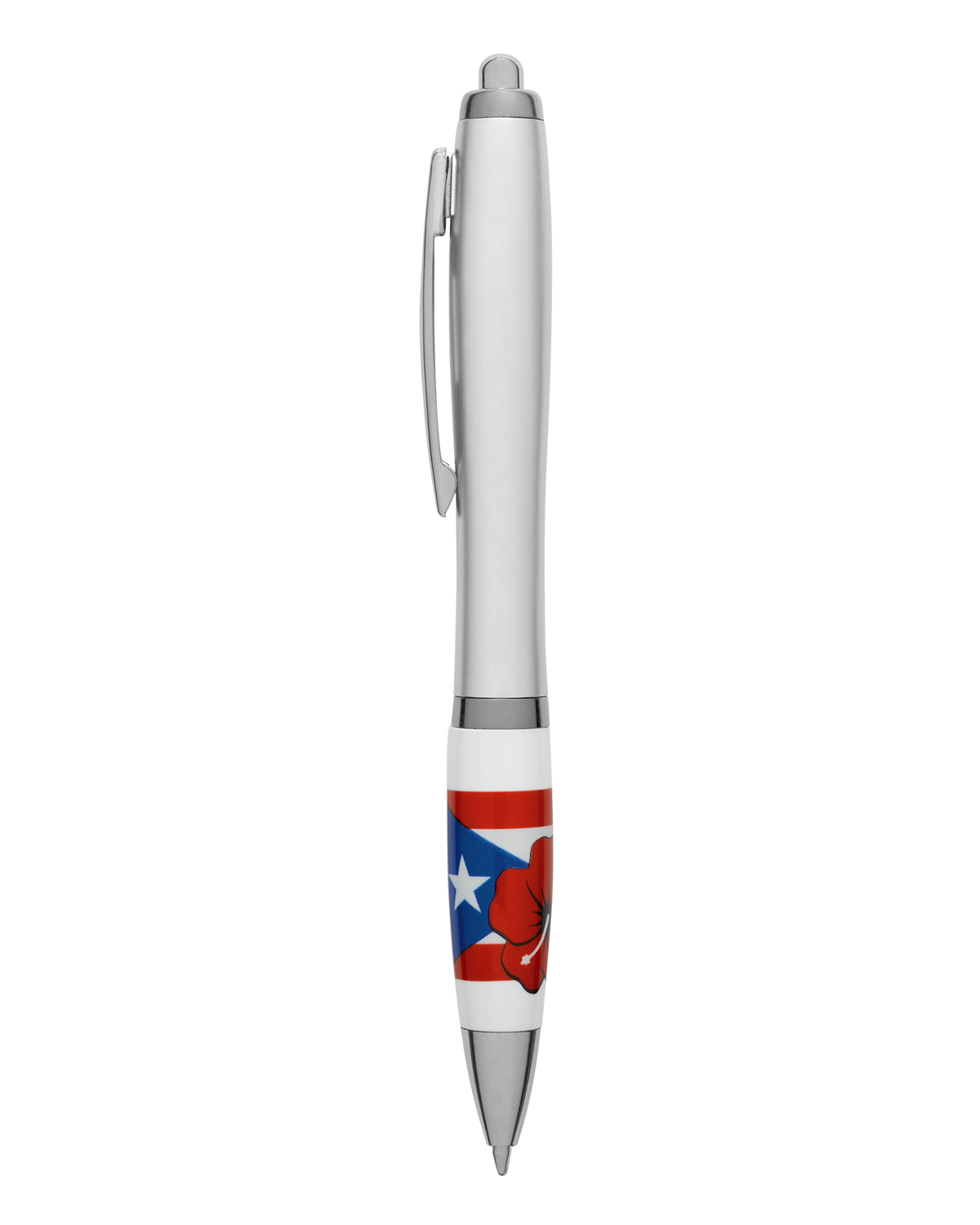 Picture of Puerto Rico Recycled ABS Ballpoint Pen.