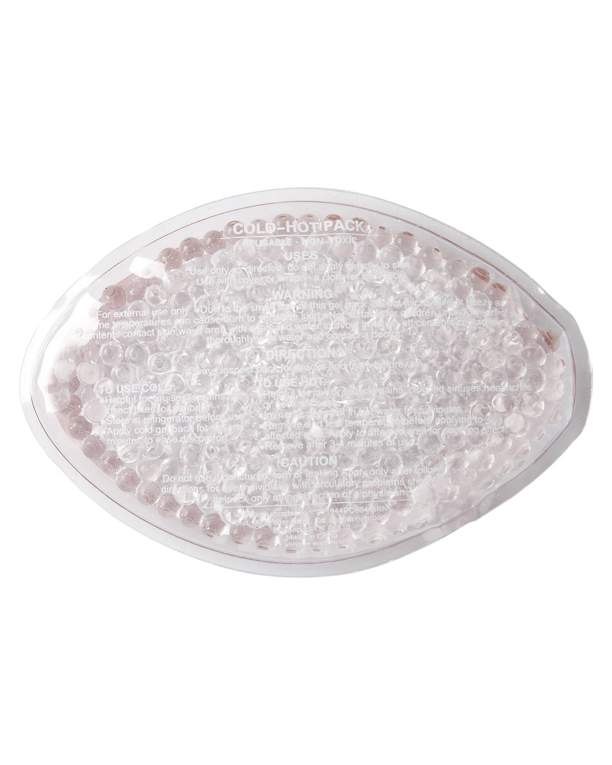Picture of Football Shape Hot-Cold Gel Pack.