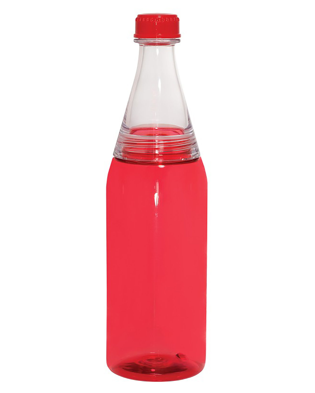 Picture of 23 oz. Easy-Fill Two-Tone Soda-Style Bottle.