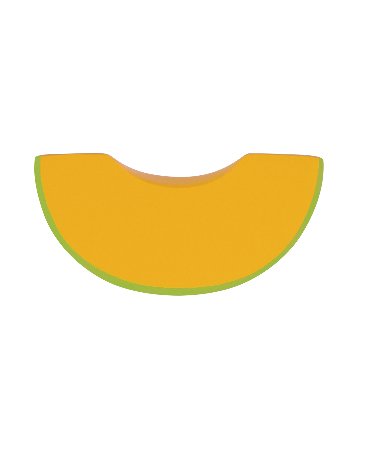Picture of Cantaloupe Slice Shape Stress Ball.