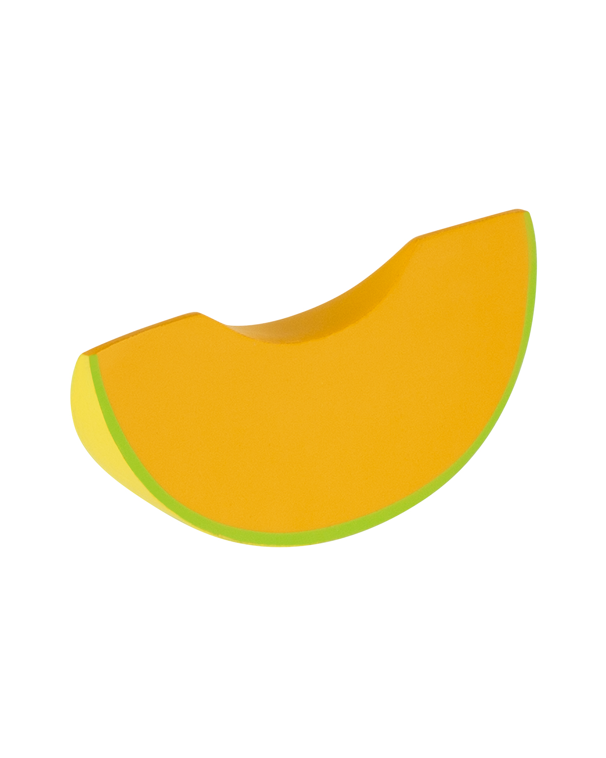 Picture of Cantaloupe Slice Shape Stress Ball.