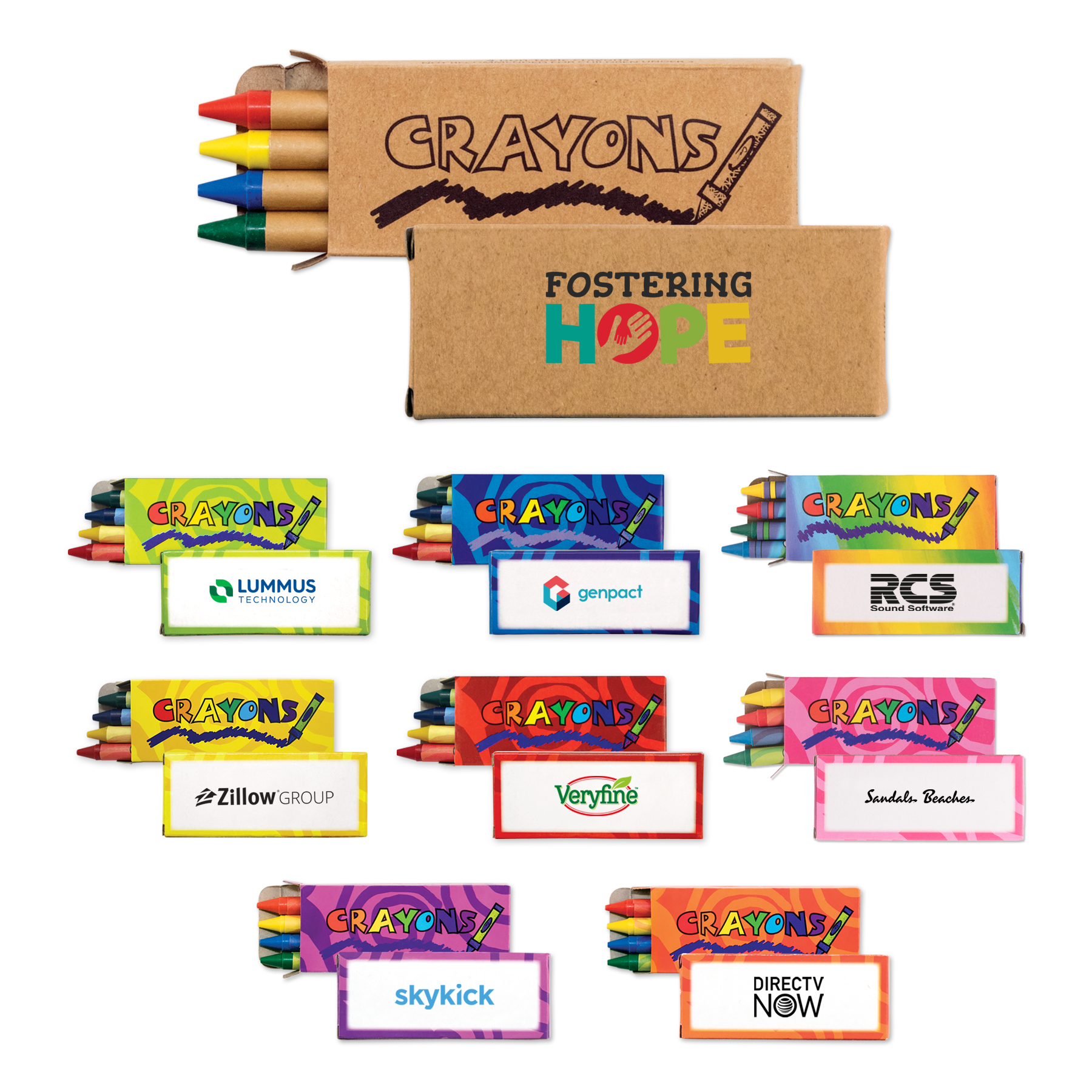 Picture of 4 Pack Crayons