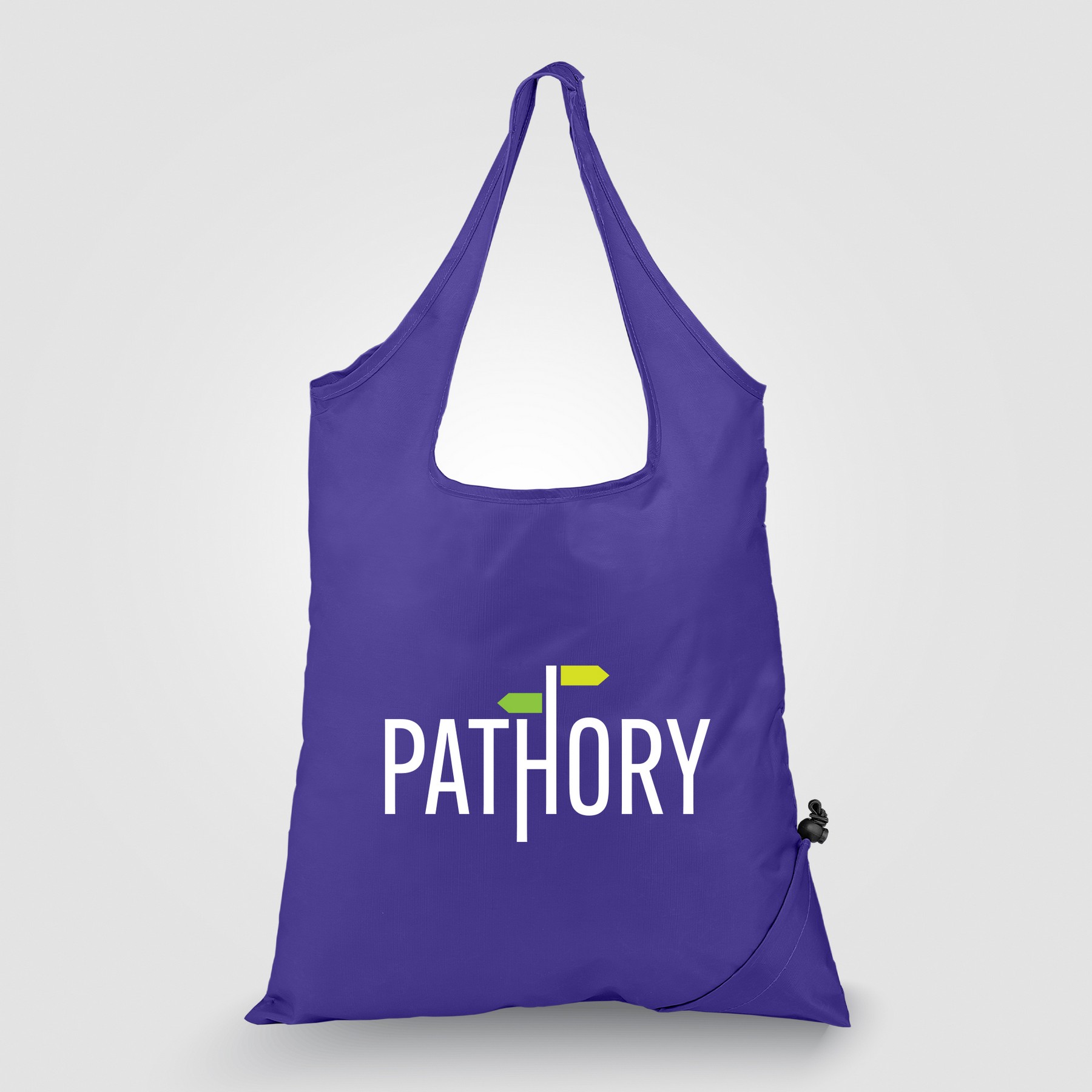 Picture of Capri - Foldaway Shopping Tote Bag - 210D Polyester