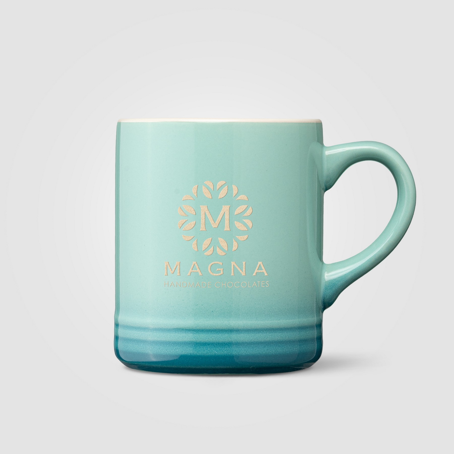 Picture of Corin Ceramic Ombre Silhouette Mug - 12oz