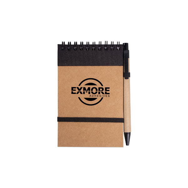 Picture of Kraft Jotter Notepad w/Pen