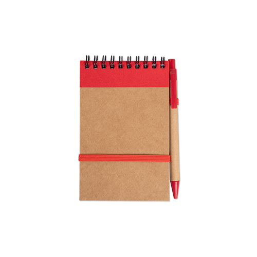Picture of Kraft Jotter Notepad w/Pen