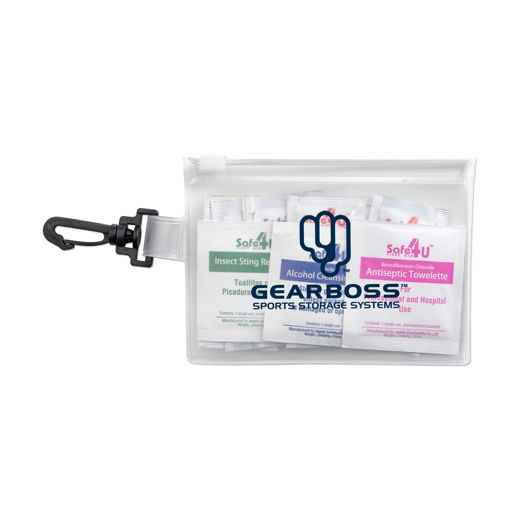Picture of First Aid in Zip Close Pouch w/Carabiner