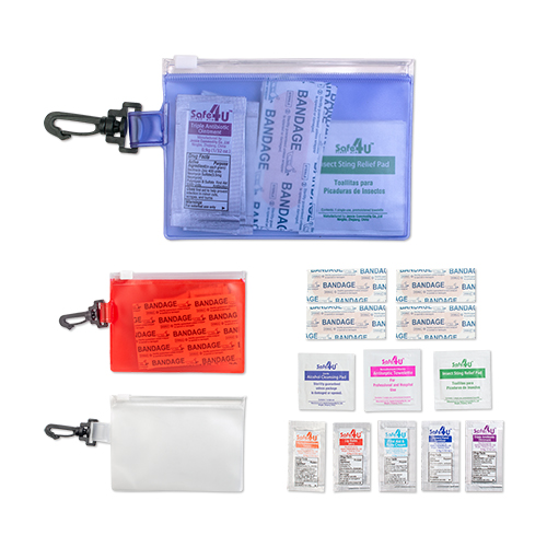 Picture of First Aid in Zip Close Pouch w/Carabiner