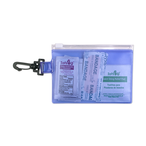 Picture of First Aid in Zip Close Pouch w/Carabiner