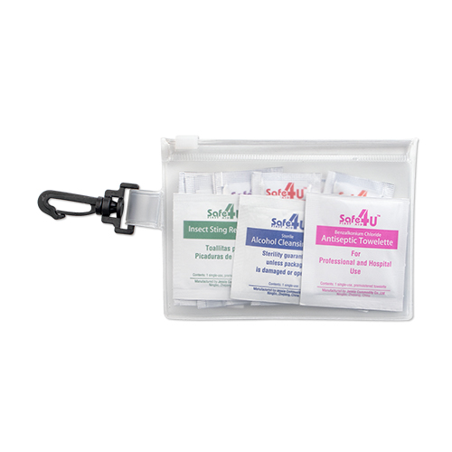 Picture of First Aid in Zip Close Pouch w/Carabiner
