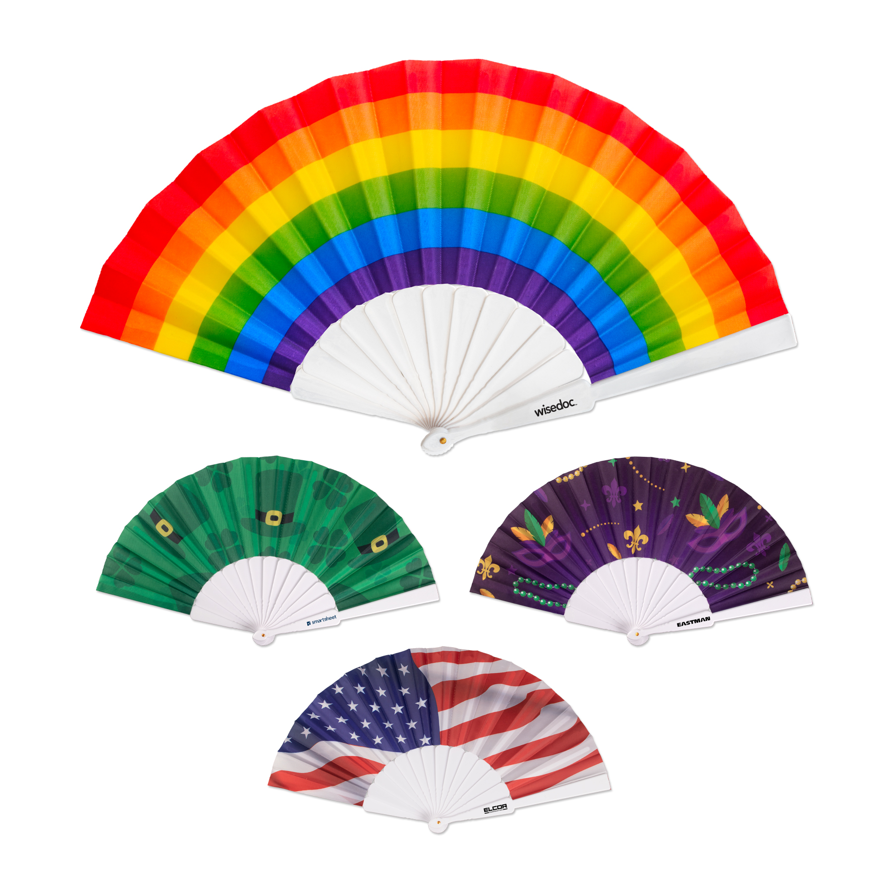 Picture of Holiday Folding Hand Fan