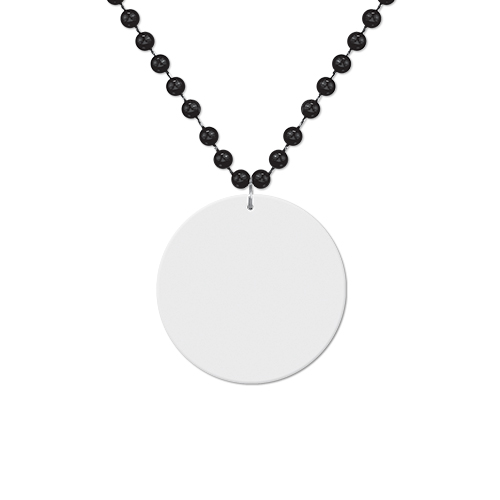 Picture of White Medallion Beads