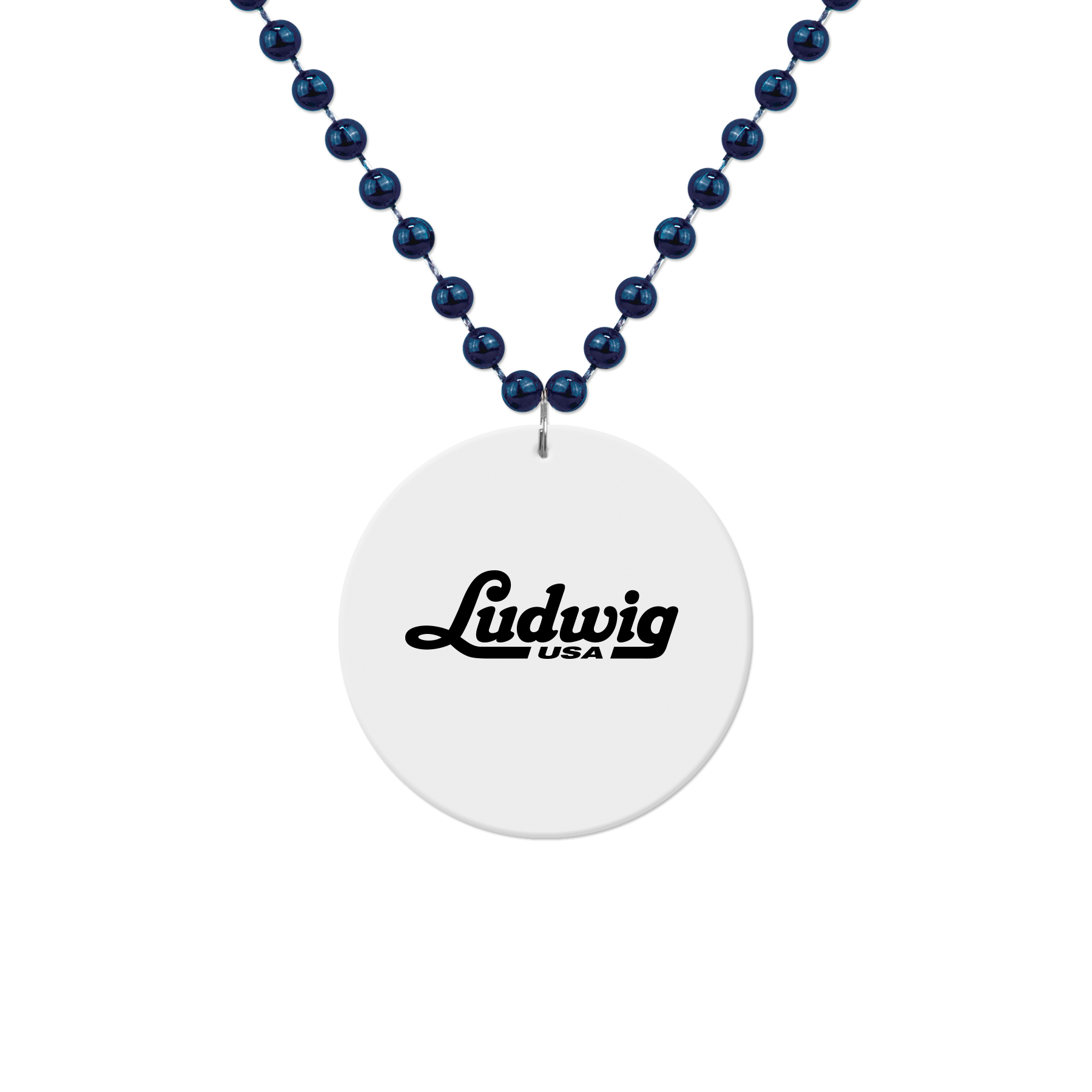 Picture of White Medallion Beads
