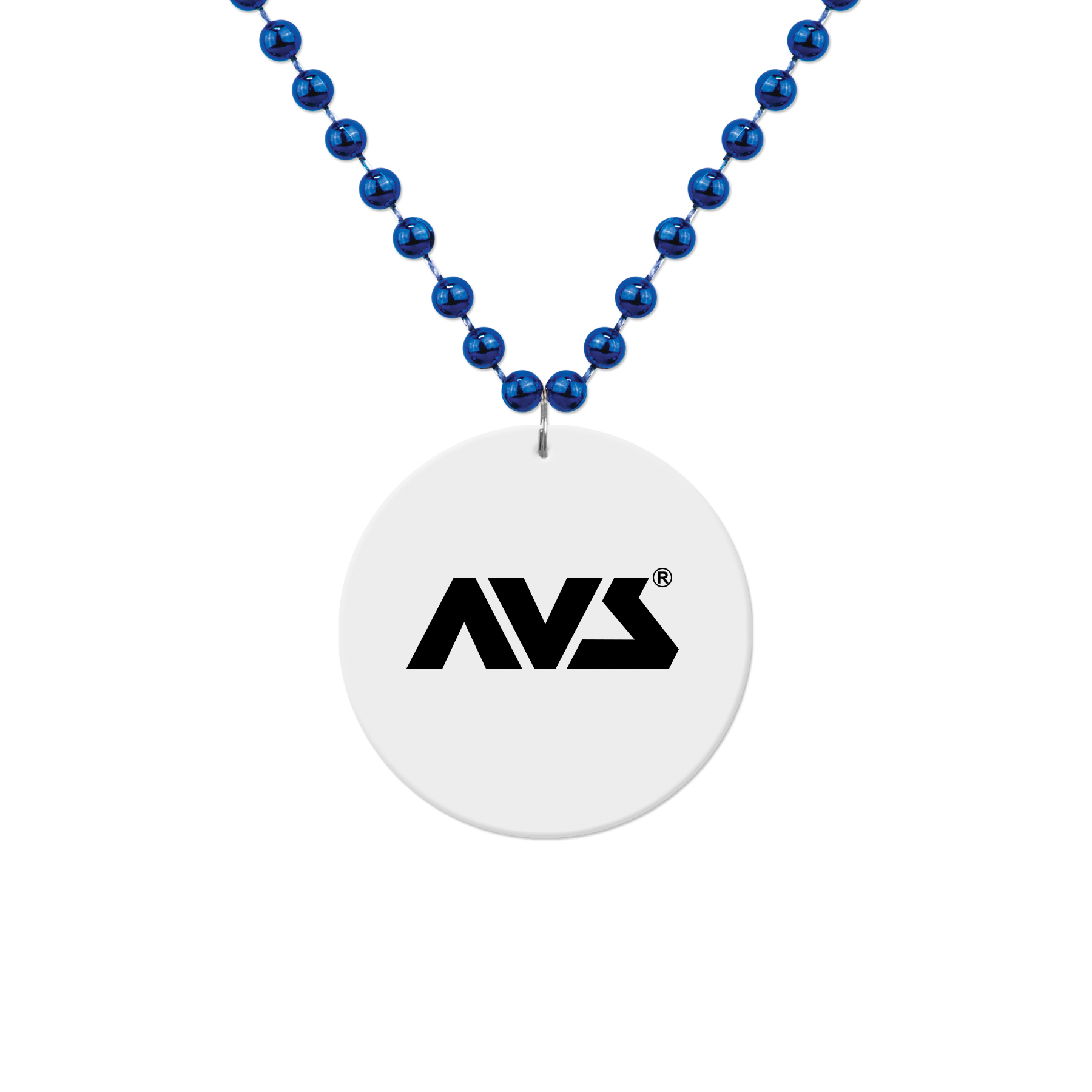 Picture of White Medallion Beads