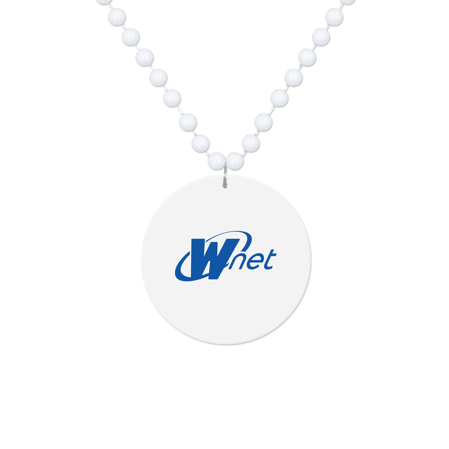 Picture of White Medallion Beads